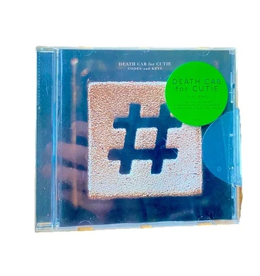 DEATH CAB FOR CUTIE - "CODES AND KEYS" CD BRAND NEW & Security Protected - Image 1 of 3