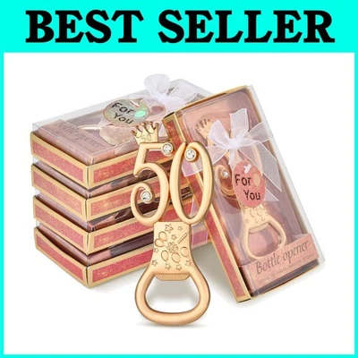 Juego abrebotellas oro rosa 50 aniversario Foto 1 de 4