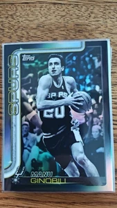 Manu Ginobili 262 Black Friday Blackout Target 2025 Topps Basketball NBA - Picture 1 of 1