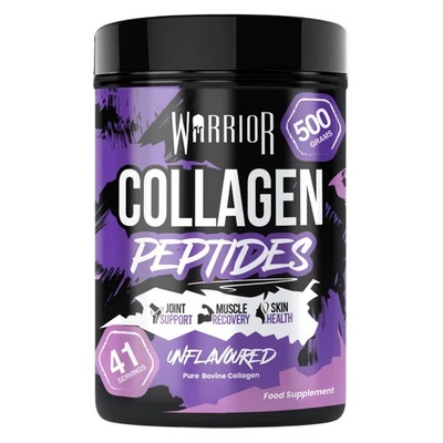 BODYBUILDING WAREHOUSE Collagen Powder 500g | Anti Ageing Hydrolysed Peptides | Hair Skin Joints UK