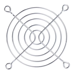 1pc 80mm Fan Grill 80mm Guard Silver (Silver 80mm - Picture 1 of 8