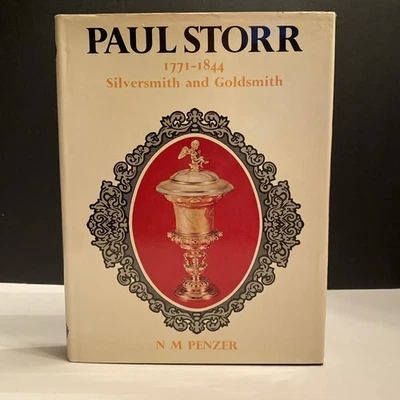 Paul Storr Silversmith & Goldsmith by N.M. Penzer 1971 Edition 81 Plates HC DJ Foto 1 de 4