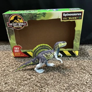 Jurassic Park Lost World SPINOSAURUS “Slice” Electronic Kenner 1996 Caja Completa - Imagen 1 de 17