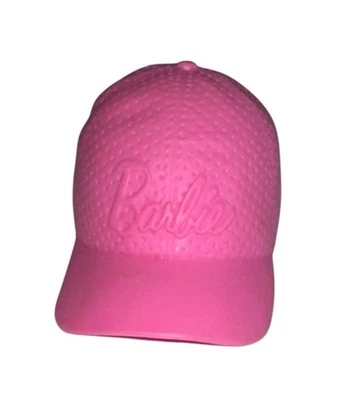 Muñeca Barbie Mattel GORRA DE BÉISBOL ROSA SOMBRERO Moda Accesorio para el cabello Escritura Logo Foto 1 de 4