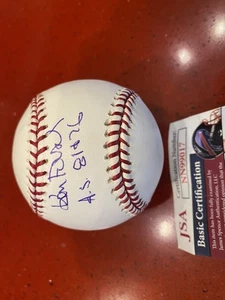 Ken Forsch (81 & 76All Star) Signed MLB Baseball -JSA Authenticated - Picture 1 of 3