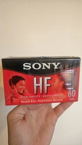 3 - SONY HF C-60HFC HI-FI NORMAL BIAS AUDIO CASSETTE TAPES 60 MIN SEALED & NEW - Picture 1 of 3