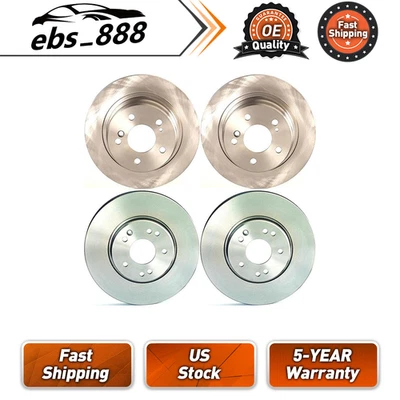 Brembo 4pcs Front Rear Disc Brake Rotor for Mercedes-Benz 300SL 1990-1992 1993 - Image 1 of 2