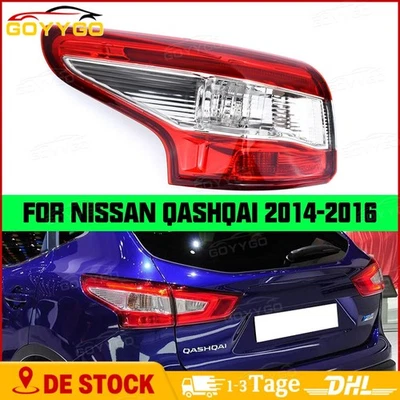 Outer Left Turn Signal Lamp Taillight Brake Light For Nissan Qashqai 2014-2016 - Image 1 of 4