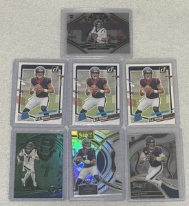 Lote de 7 tarjetas de novato CJ Stroud Panini tarifas selectas ilusiones de novato - Imagen 1 de 10