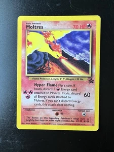 Pokemon TCG Black Star Promo Moltres #21 Non-Holo Card WOTC - Picture 1 of 2