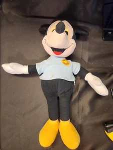 VINTAGE - 1988 Disney - Peluche Topolino Playskool Pull String - PARLA ANCORA! - Foto 1 di 6