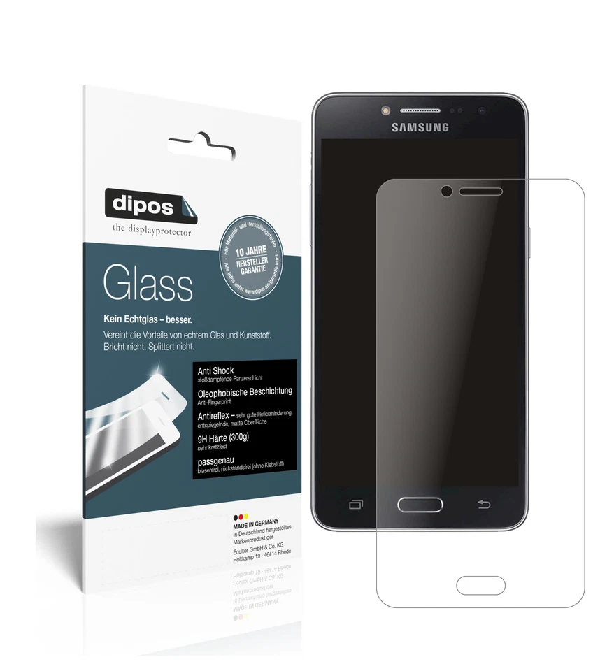 Protector Pantalla para Samsung Galaxy J2 Prime Cristal Flexible Mate 9H dipos Foto 1 de 4