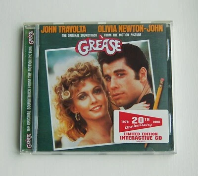 Grease - 20th Anniversary OST Soundtrack CD - John Travolta, Olivia Newton-John - Image 1 of 3