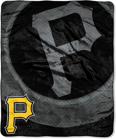 Pittsburgh Pirates 50" by 60" Raschel Throw Blanket - MLB Retro design Cover