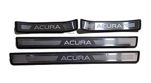 2011-2014 Acura TSX Front Back 4 Set Door Sill Rocker Scuff Plate OEM Molding - Picture 1 of 14