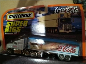 Vintage Matchbox Super Rigs Coke Semi Truck 34330 1998 Mattel Wheels Polar T17 - Picture 1 of 1