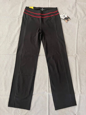  Pantalones de yoga activos de pierna recta Tuff Athletics para mujer gris carbón S Foto 1 de 4