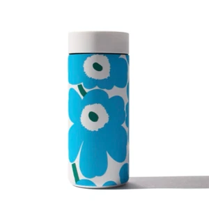 Marimekko Blue Bottle Coffee Unikko Tumbler 350ml Limited Edition Japan New - Picture 1 of 4