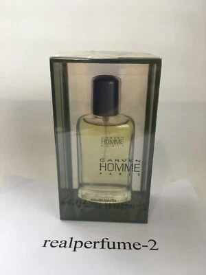 CARVEN HOMME PARIS colonia 1,6 oz (50 ml) eau de toilette spray.SELLADO.100% REAL Foto 1 de 3
