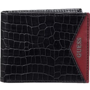 Guess Wallet Men's Rosita Bifold Leather Wallet 