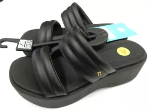 Reef Womens Lofty Lux Hi Black 5 - Picture 1 of 1