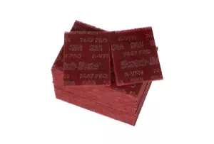 3M Scotch-Brite Pro Handpads 7447, 1 Box mit 20, 7100023339, sehr fein, kostenloser Versand - Bild 1 von 1