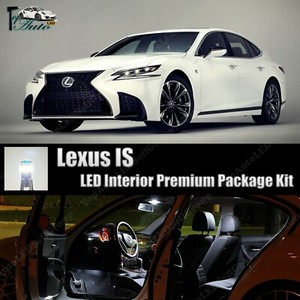  Xenon Bright White LED Light Interior Package Kit for Lexus IS 350 300 250 200T