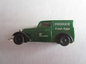 Plastic DKW F7 Brekina 2 7/8 Inch Produce/Fresh Eggs Delivery Truck - W. Germany - Picture 1 of 6