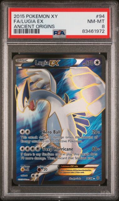 Lugia Ex - Carta Pokémon Original Tempestade Plasma, Jogo de Tabuleiro  Original Copag Usado 67807863