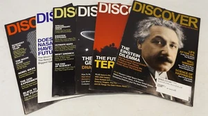 Lot of 6 Back-Issues ~ DISCOVER Magazine ~ All 2006 - Einstein, Terrorism, DNA - Foto 1 di 4