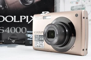 *Exc+5* NIKON COOLPIX S4000 12.0MP Compact Digital Camera Brown JAPAN #8632 - Picture 1 of 21