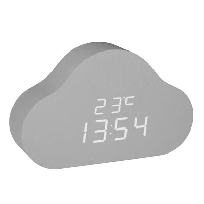 TFA 60.2040.15 Digitaler Wolken Wecker Display unsichtbar Datum Kinderwecker - Bild 1 von 4