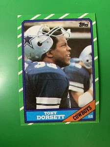 1986 Topps Tony Dorsett Dallas Cowboys #126 - Picture 1 of 2