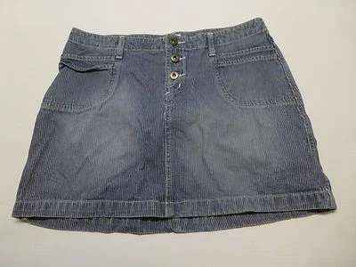 Tilt Skirt Junior Womens Size 11 Blue White Striped Skirt Great Condition - Image 1 of 3