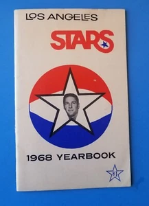 1st Year, RARE 1968 ABA Los Angeles Stars Media Guide/Yearbook - Picture 1 of 3