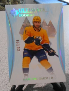 2023-24 Ultimate Collection Hockey Ultimate Rookies/299 #148 Marc Del Gaizo RC - Imagen 1 de 1