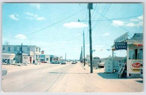 MISQUAMICUT RHODE ISLAND AÑOS 60 VISTA AGRADABLE COTT SODA TELÉFONO AQUÍ SIGNO POSTAL - Imagen 1 de 2