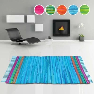 Carpet runner patchwork carpet fringe carpet living room rug - Image 1 of 4