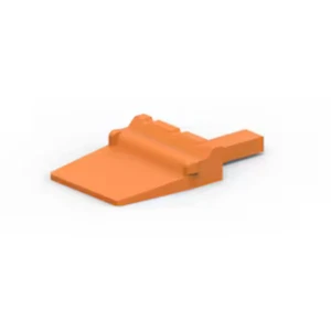 Deutsch WM-3P Wedgelock, Orange, fits DTM Series 3-way Receptacle (5 Pack) # 104 - Picture 1 of 1