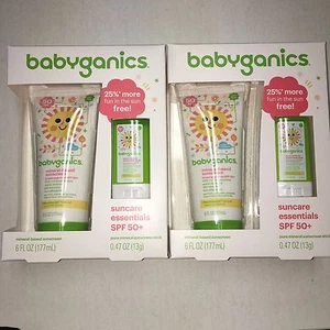 Protector solar a base de minerales Babyganics FPS 50+ 6 oz tubo + barra de protector solar caducidad 2/19 - Imagen 1 de 7