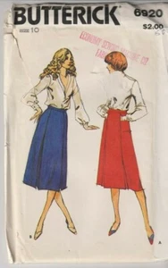 6920 BUTTERICK c.1970s - ALine SKIRT - Sz 10 W 25" - Picture 1 of 2