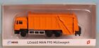 Lemke Minis LC4660, Spur N/Ma&#223;stab 1:160, MAN F 90 M&#252;llwagen, orange