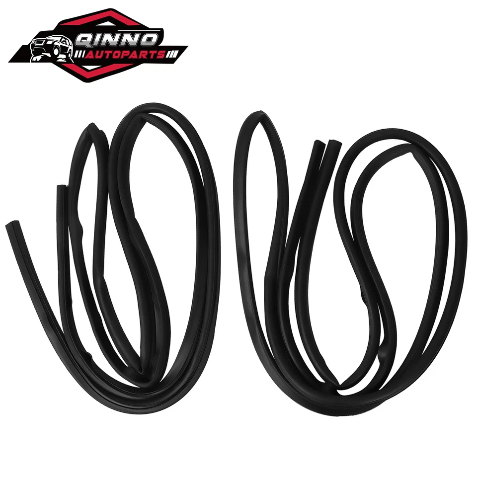 2 PCS Door Weatherstrip Pair Set of 2 NEW for 1967-1972 Chevy GMC Trucks NEW Foto 1 de 4