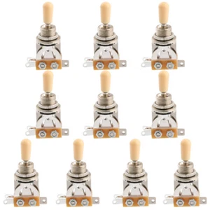 10 PIEZAS Interruptor de conmutación de 3 vías para piezas de guitarra eléctrica Interruptor selector de pastilla - Imagen 1 de 8