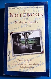 The Notebook, by Nicholas Sparks, 1996, Mass Paperback, VG Condition - Picture 1 of 2
