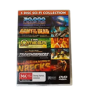 DVD Movie - 5 Disc Sci Fi Collection Region ALL MA15+ - Picture 1 of 3