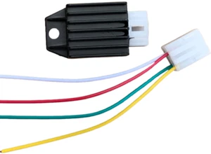 Regulator Rectifier + 4 WIRE PLUG 110cc 125cc 150cc ATV SCOOTER GO KART TAOTAO - Picture 1 of 5