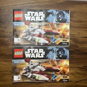 Lego Star Wars 75182 Republic Fighter Tank Manuals Part I & II Only - Picture 1 of 2