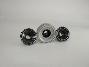 Soviet lens LOMO T-43 4/40mm (part of lenses), triplet, set of 3, *832 - Picture 1 of 24
