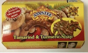 Asantee Tamarind & Turmeric Soap 1pk Herbal Thai Lightening - 6 bars - Picture 1 of 4